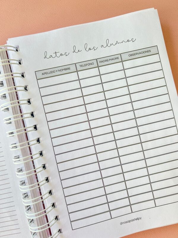 Agenda del Profesor - Imagen 6
